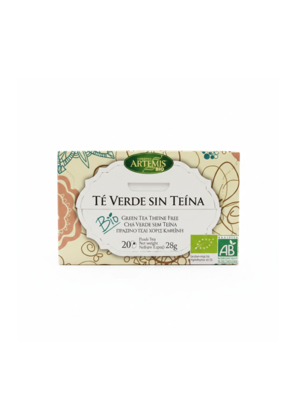 Té verde sin teína