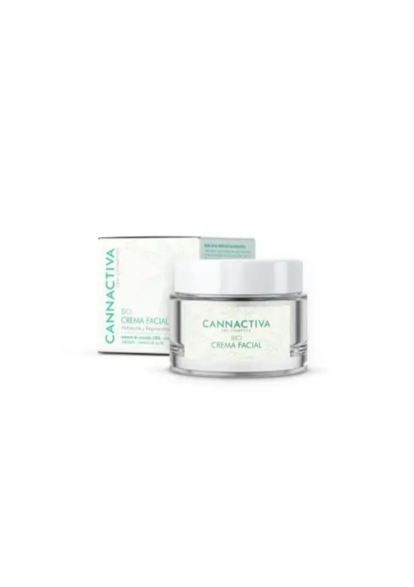 Crema facial con CBD hidratante