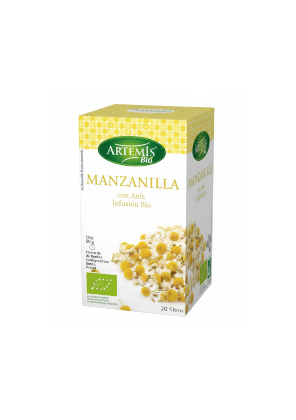 Manzanilla (20 filtros) bio – Artemis
