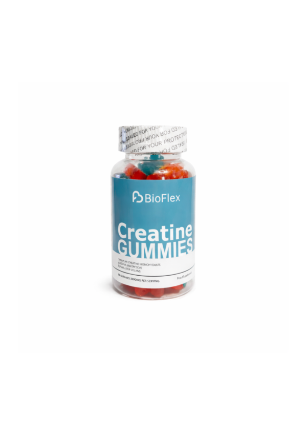 Gomitas de Creatina BioFlex - 3000 mg de Alta Absorción (60 Gomitas). OFERTA 2-30€ | 3-40€