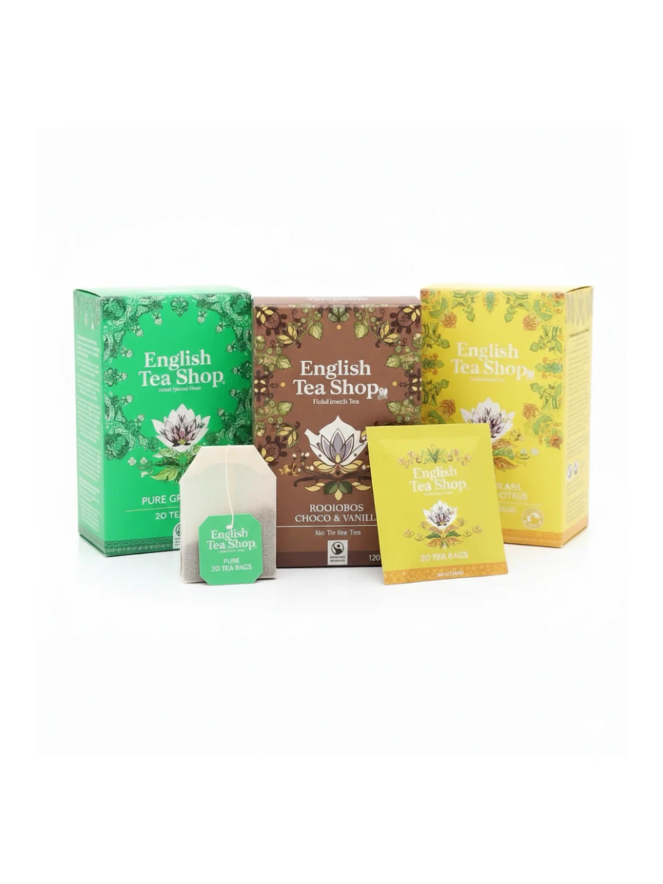 Trilogía de Bienestar Bio English Tea Shop - Pack 3 Sabores